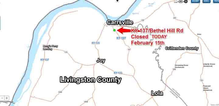 Portion Of Livingston County Road Closed For Cross Drain Replace Wpsd Local 6 Your News 2676